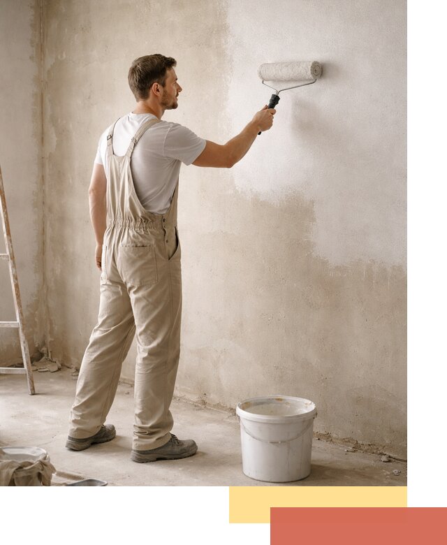 Грунтовка стен под отделку в Златоусте профессиональным раствором
