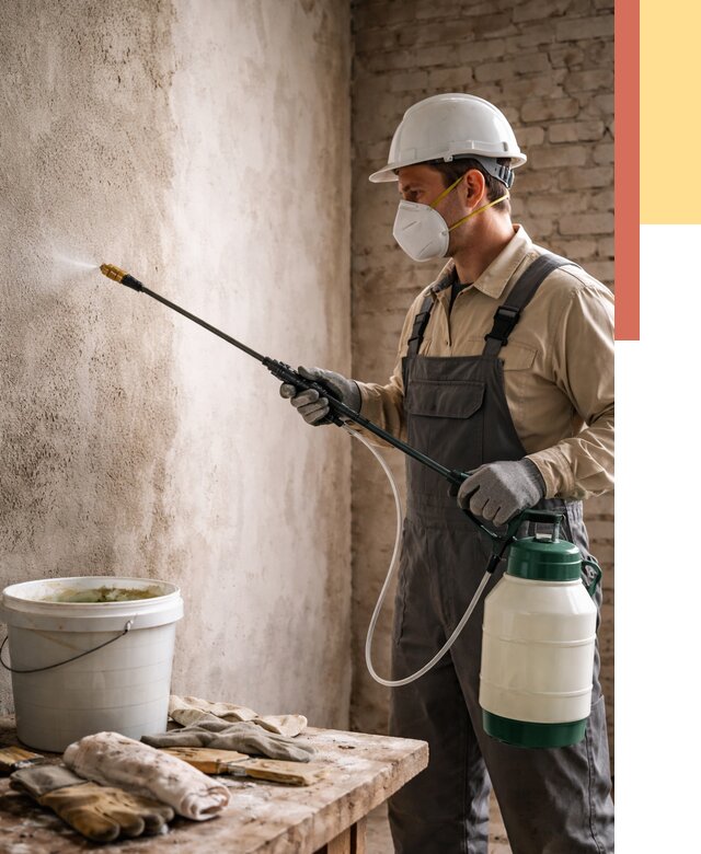 Антисептическая обработка стен в Златоусте от 1237 руб. — быстро и недорого | ОТДЕЛОЧНИК-Злт