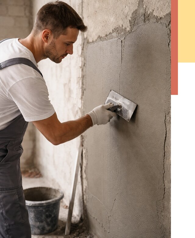 Штукатурка стен под плитку в Златоусте от 4330 руб./м2 — выравнивание под плитку | ОТДЕЛОЧНИК-Злт