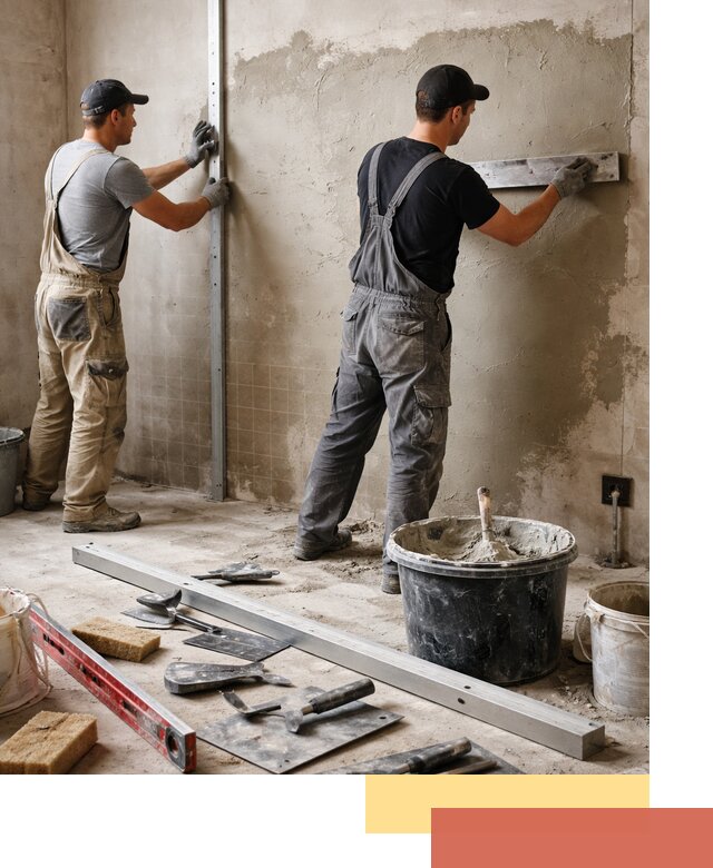 Профессиональная штукатурка стен под плитку в Златоусте