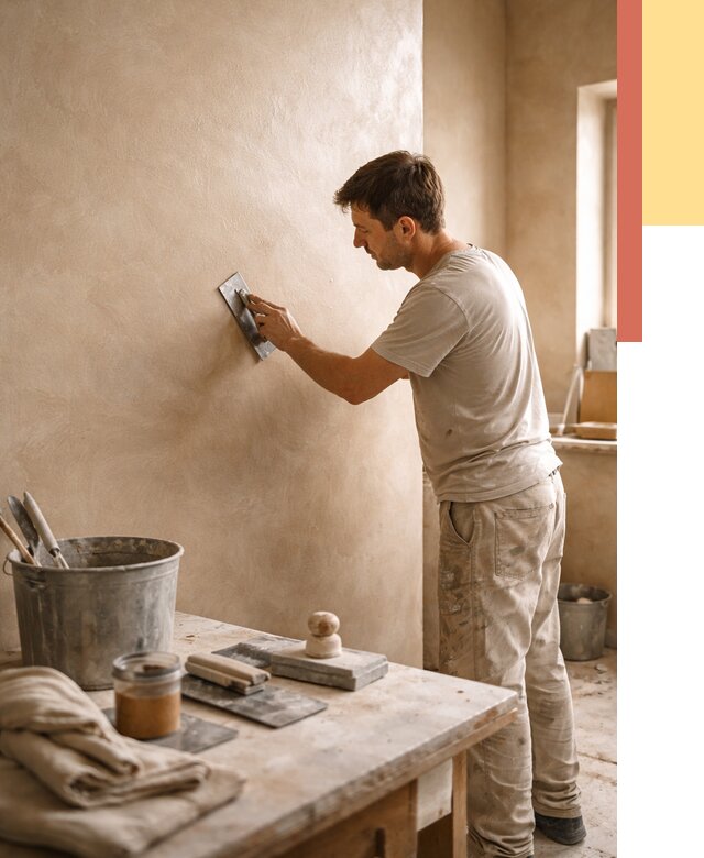 Марокканская штукатурка таделакт в Златоусте под ключ от 4330 руб. | ОТДЕЛОЧНИК-Злт