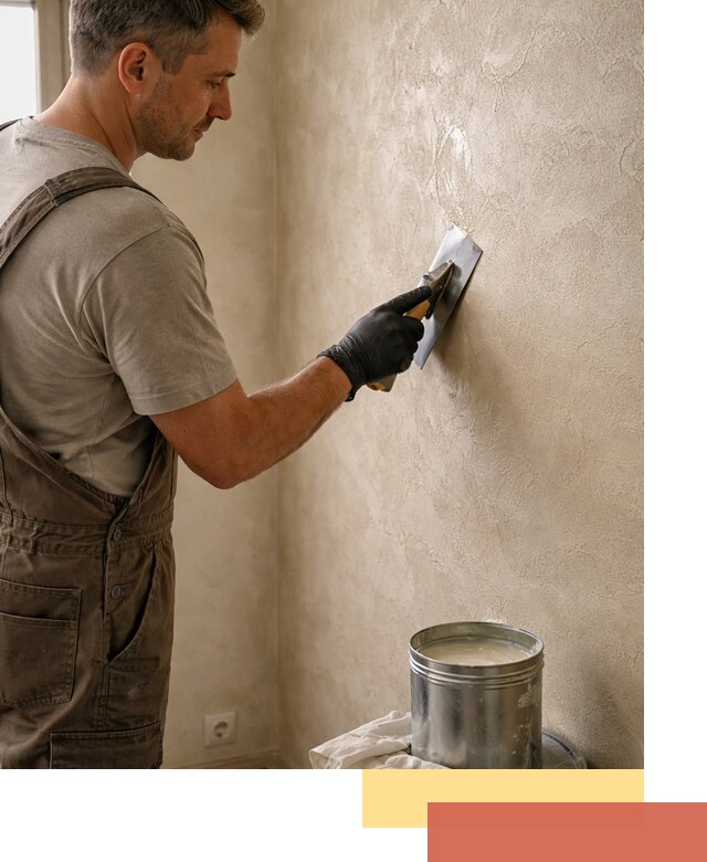 Нанесение воска на штукатурку в Златоусте для защиты и блеска