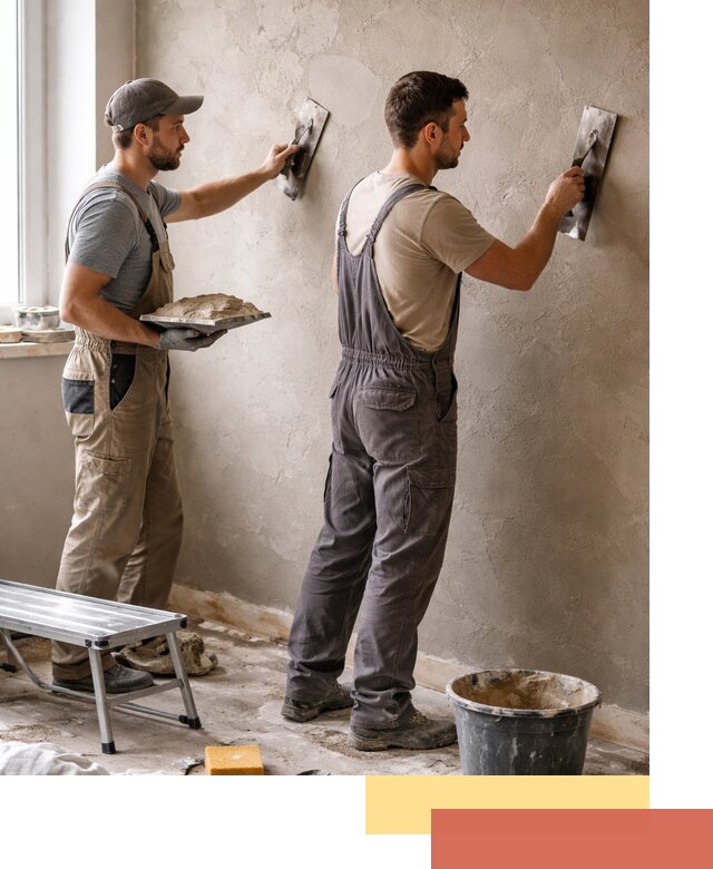 Ремонт декоративной штукатурки и восстановление фактуры в Златоусте