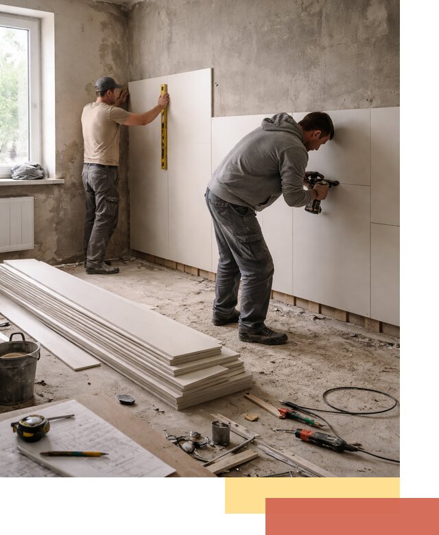 Монтаж ПВХ панелей на стены в Златоусте качественно и быстро