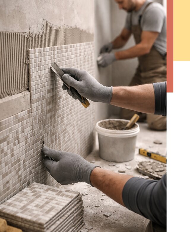 Облицовка стен мозаикой в Златоусте от 3299 руб/м2 — укладка мозаики на стены | ОТДЕЛОЧНИК-Злт