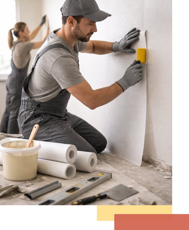 Поклейка стеклообоев профессионально в Златоусте