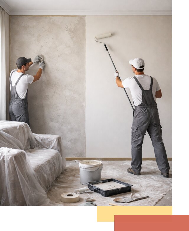 Покраска стен антивандальной краской в Златоусте