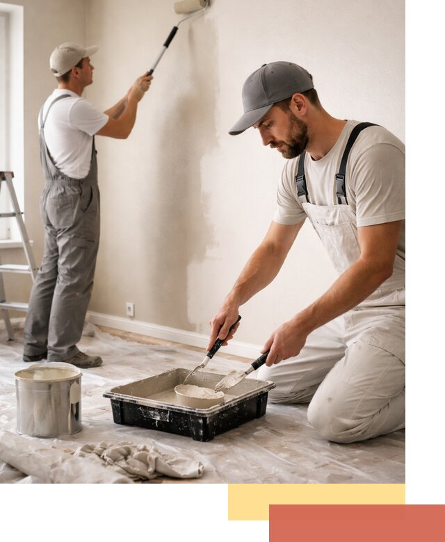 Покраска стен в квартире в Златоусте — профессионально и аккуратно