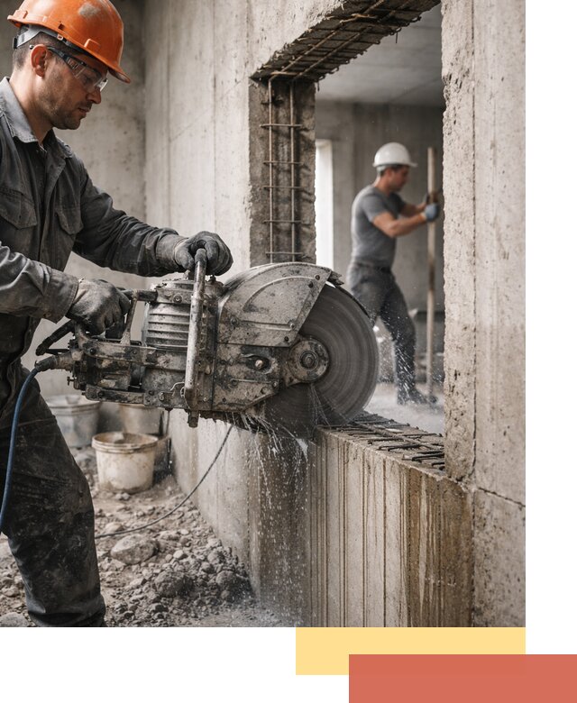 Алмазная резка проемов в Златоусте быстро и точно