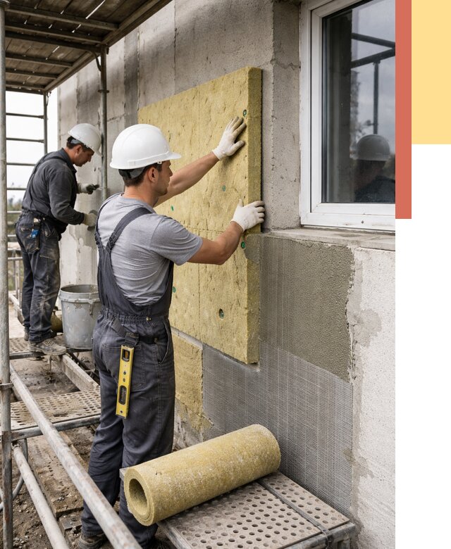 Утепление стен в Златоусте от 4433 руб. под ключ — быстро и недорого | ОТДЕЛОЧНИК-Злт