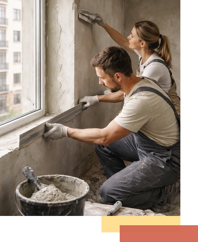 Штукатурка откосов дверей и окон профессионально в Златоусте