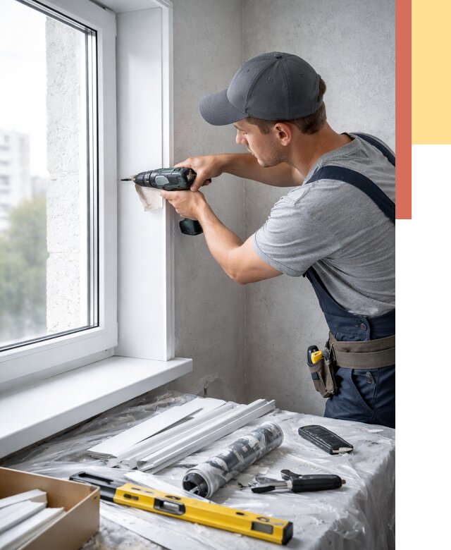 Установка пластиковых откосов в Златоусте от 2320 руб. | ОТДЕЛОЧНИК-Злт монтаж, быстро и недорого