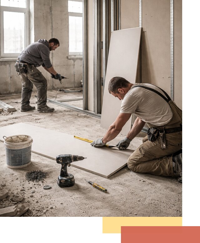 Кладка перегородок из ПГП под ключ в Златоусте