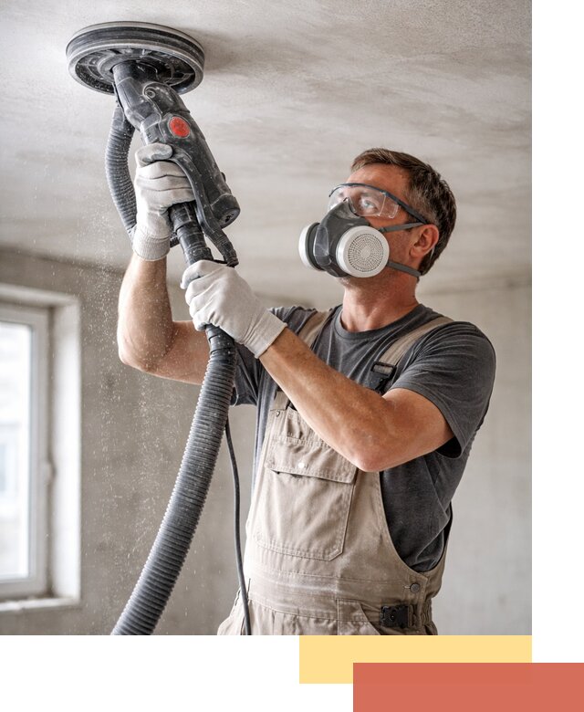 Шлифовка потолка в Златоусте — качественная подготовка под отделку