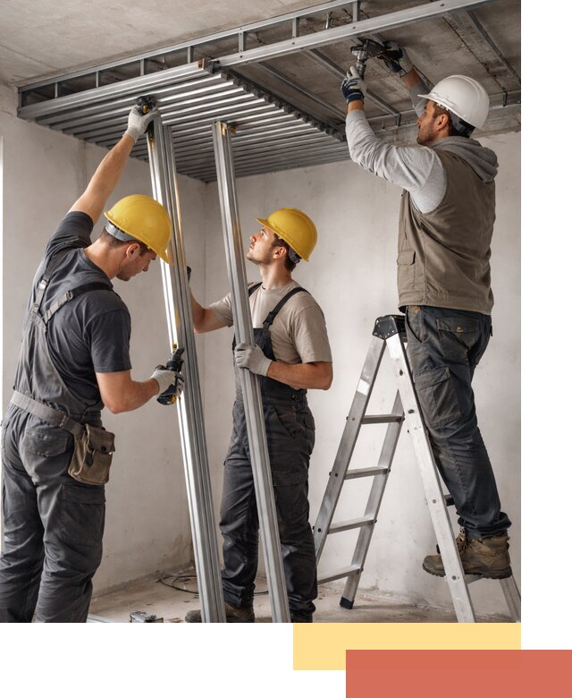 Монтаж реечного потолка под ключ в Златоусте