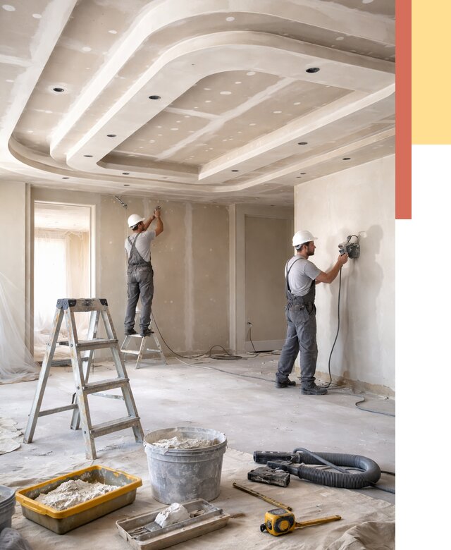 Многоуровневый потолок из гипсокартона в Златоусте от 773 руб. под ключ | ОТДЕЛОЧНИК-Злт