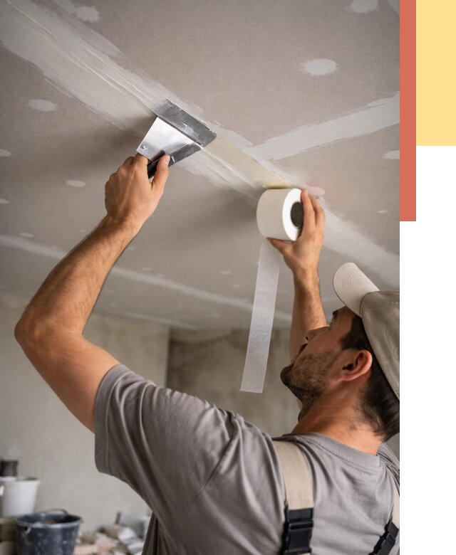 Обработка швов потолка ГКЛ в Златоусте от 7733 руб. под ключ | ОТДЕЛОЧНИК-Злт