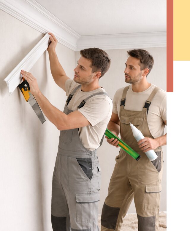 Монтаж потолочного плинтуса в Златоусте от 2371 руб. — быстро и недорого | ОТДЕЛОЧНИК-Злт