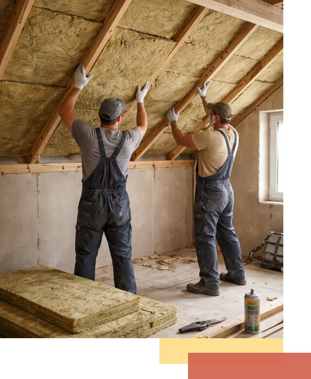 Утепление потолка минеральной ватой в Златоусте