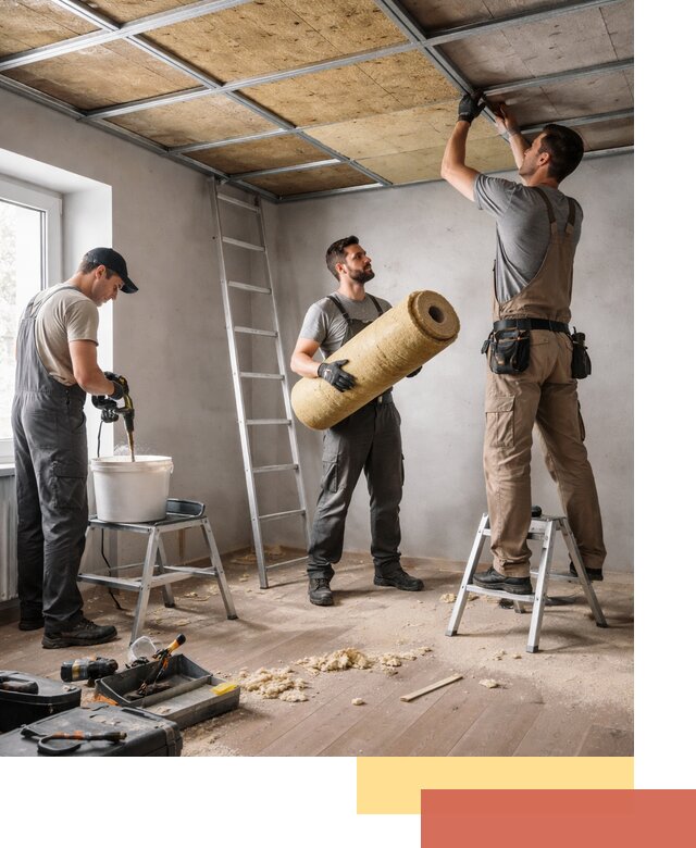 Шумоизоляция потолка в Златоусте: профессиональный монтаж и отделка