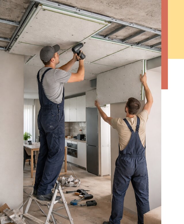 Шумоизоляция потолка панелями зипс в Златоусте от 1907 руб. под ключ | ОТДЕЛОЧНИК-Злт